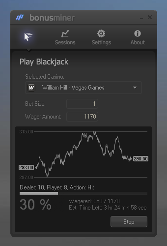 Windows 8 BonusMiner Blackjack bot full